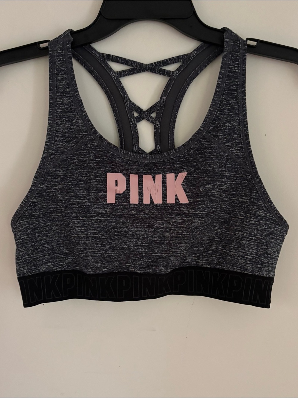 Victoria’s Secret PINK Ultimate Unlined Strappy Sports Bra Large